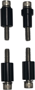 Driver Floorboard Extender Kit Black, 1, nordicamoto.ro