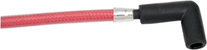 Braided Spark Plug Wire Red, 1, nordicamoto.ro