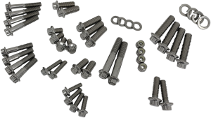 Dress Up Fastener Kit Silver