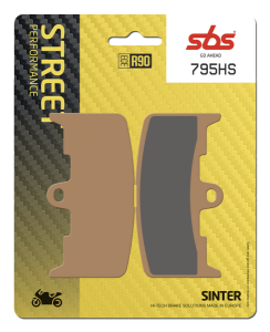 Hs Street Excel Sintered Front Brake Pads, 2, nordicamoto.ro