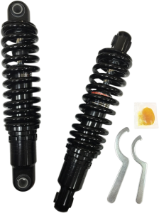 Premium Ride-height Adjustable Shocks Black