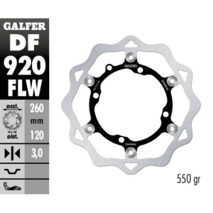 Sherco 250/300/450 SE-R WP Galfer úszó elülső féklemez, nordicamoto.ro