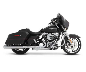 Muffler Slip-on 4(r) Slimline Duals Touring Chrome, 1, nordicamoto.ro