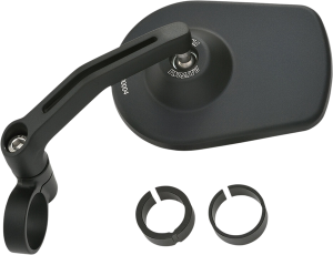 Aluminum Bar End Mirror Black, 1, nordicamoto.ro