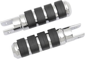 Soft-ride Footpegs Silver Small, 1, nordicamoto.ro