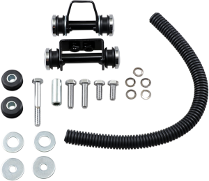 Custom Mounting Kit For Flatside Tanks Black, Clear