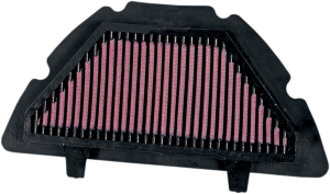 High-flow Air Filter Black, Red