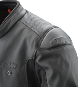 KTM EMPIRICAL Black S bőrdzseki, 2, nordicamoto.ro