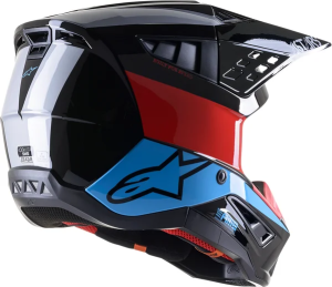 Casca Alpinestars Supertech M5 Bond Black/Cyan/Red