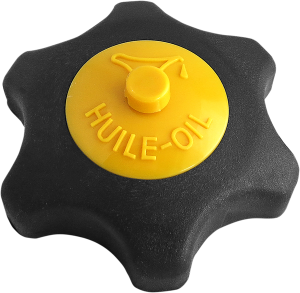 Oil Cap Black, Yellow