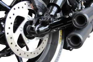 Axle Cover Rear Black