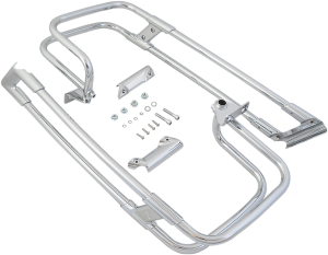 Saddlebag Guard Rails Silver