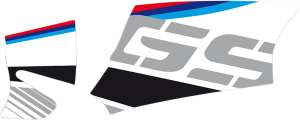 Swing Arm Decals Black, Blue, Gray, Red, White, 1, nordicamoto.ro