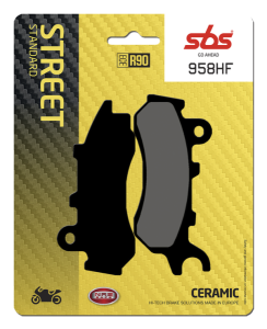 Hf Street Ceramic Organic Brake Pads, 2, nordicamoto.ro