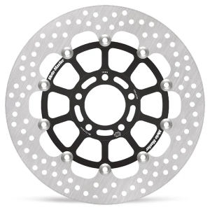 Halo sorozatú úszó rotor, fekete, rozsdamentes acél, 1, nordicamoto.ro
