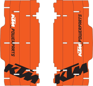 KTM hűtővédő matricakészlet