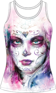 Women's Painted Soul Tank Top White M, 3, nordicamoto.ro