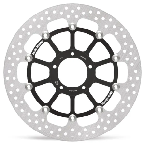 Halo sorozatú úszó rotor, fekete, rozsdamentes acél, 1, nordicamoto.ro