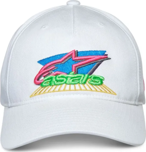 Alpinestars Vivid Hat White  ONE SIZE, 5, nordicamoto.ro
