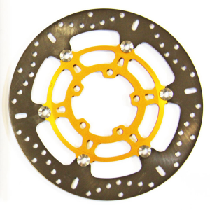 X-series Brake Rotor Gold, Stainless Steel