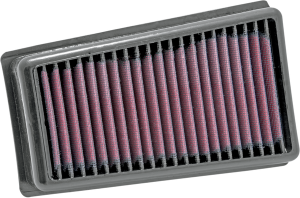 High-flow Air Filter Black, Red, 1, nordicamoto.ro
