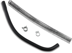 Hose And Clamp Kit Black, 1, nordicamoto.ro
