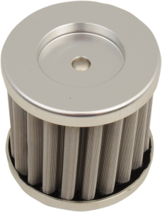 Flo® Stainless Steel  Oil Filter Chrome