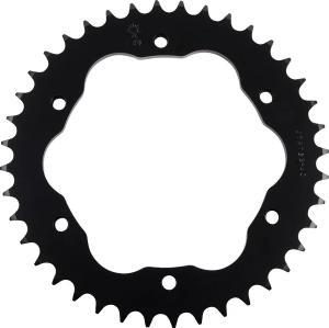 JT SPROCKETS Acél hátsó lánckerék, fekete, 1, nordicamoto.ro