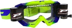 3200 Venom Roll Off Mounted Mx Goggles Blue, Hi-vis, Yellow, 1, nordicamoto.ro