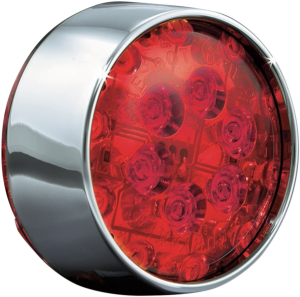 Panacea® Rear Turn Signal Inserts Chrome, 1, nordicamoto.ro
