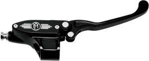 Contour Billet Brake Control Black, Silver, 1, nordicamoto.ro