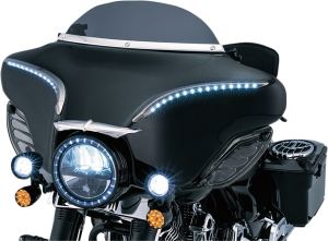 Steel Fairing/windshield Trim Silver, 1, nordicamoto.ro