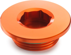 Gyújtásfedél-csavar KTM/Husqvarna/Gas Gas EXC-F/FE/EC-F 250/350 2024-es modellekhez – narancssárga, 1, nordicamoto.ro