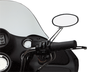 Stealth Mirror With Dual Intensity Leds Silver, Chrome, 2, nordicamoto.ro