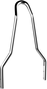 Round Sissy Bar Silver, 1, nordicamoto.ro