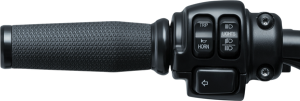 Thresher Handlebar Grips Black, 1, nordicamoto.ro