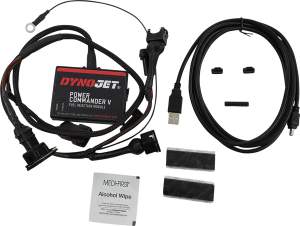 Power Commander V – fekete, piros