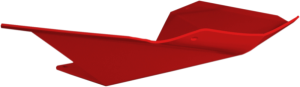 Skidplate Bumper Red, 1, nordicamoto.ro