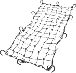 Adjustable Cargo Net Black, 1, nordicamoto.ro