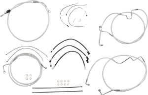Sterling Chromite Ii® Designer Handlebar Installation Kit Silver