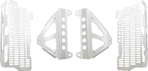 Radiator Guard Brushed Aluminum