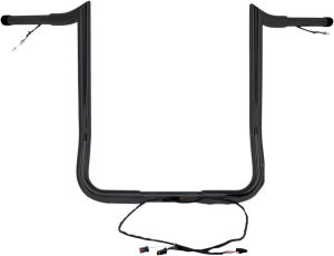 Pre-wired Monkey Bar Handlebar Black, 1, nordicamoto.ro