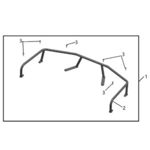 EXTENSIE PORTBAGAJ FAȚĂ ATV CFMOTO – NEGRU, 3, nordicamoto.ro