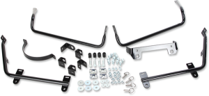 Saddlebag Mount For Dyna Models Black
