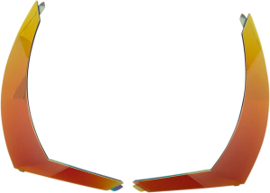 Icon Airform™ Red ONE SIZE sisak hátsó spoiler, 1, nordicamoto.ro