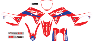 Complete Graphics Kit Red 