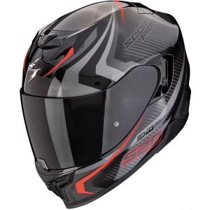Casca integrala SCORPION EXO-520 EVO AIR TERRA Negru/Argintiu/Alb XS, 2, nordicamoto.ro