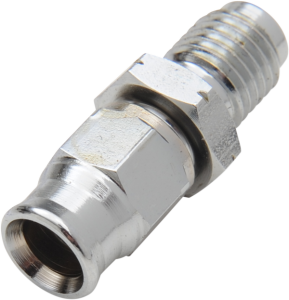 Professional Brakeline Brake Hose End For Metric Cruisers Chrome, 1, nordicamoto.ro