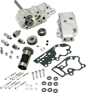 Billet Oil Pump Kit Polished, 1, nordicamoto.ro