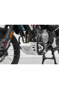 Alsó motorvédő lemez CFMOTO 450MT modellekhez, 2024–2027 – ezüst, 2, nordicamoto.ro